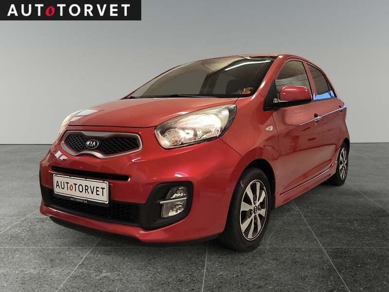 Rød Brugt 2014 Kia Picanto Hatchback | 34.700 kr. (God pris) - Billede 1/4