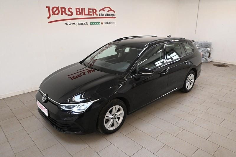 Brugt VW Golf VIII Life 130 HK (95 kW) 2021 Sortmetal Stationcar