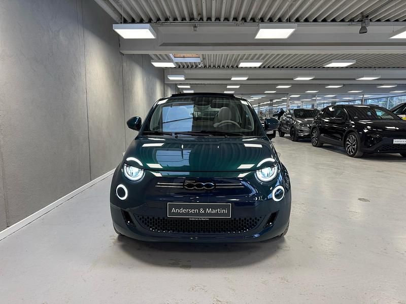 Brugt Fiat 500e La Prima 86 kW (118 HK) 2023 Peacockblue Cabriolet
