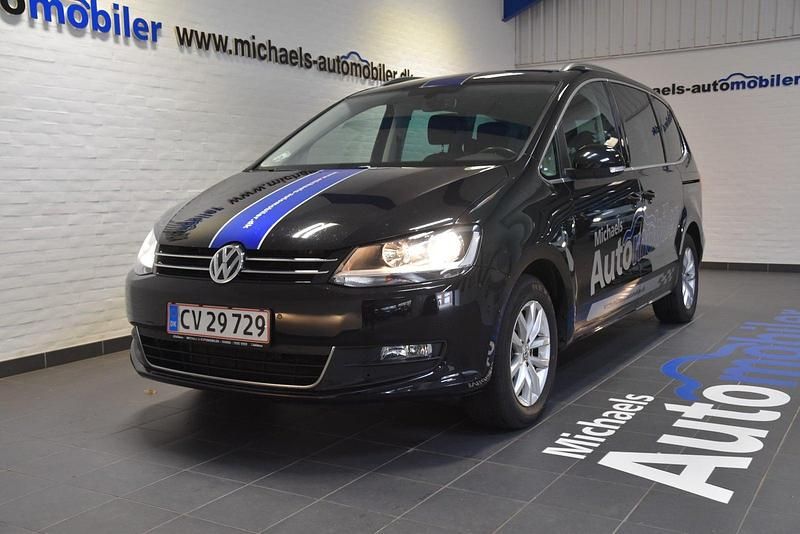Sortmetal Brugt 2015 VW Sharan Comfortline MPV | 259.900 kr. - Billede 1/4