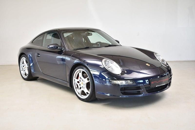 Blåmetal Brugt 2006 Porsche 911 Carrera S Coupe | 674.900 kr. - Billede 1/4