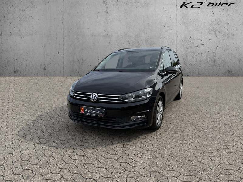 Sort Brugt 2016 VW Touran Comfortline MPV | 214.800 kr. (Fair pris) - Billede 1/4