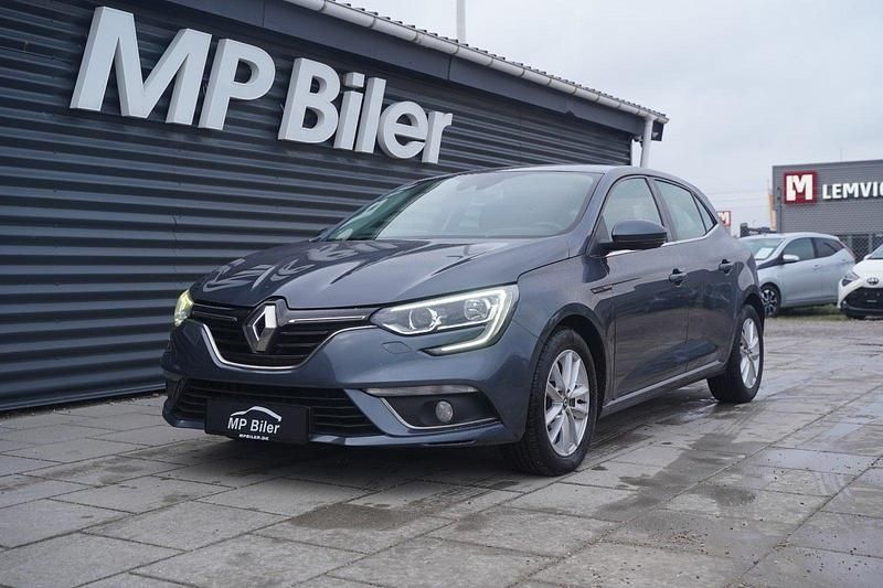 Blåmetal Brugt 2016 Renault Mégane IV Zen Hatchback | 74.900 kr. (Fair pris) - Billede 1/4
