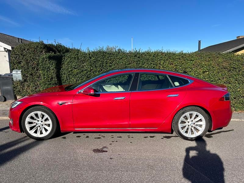 Brugt Tesla Model S Long Range AWD 580 kW (789 HK) 2020 Rød Hatchback