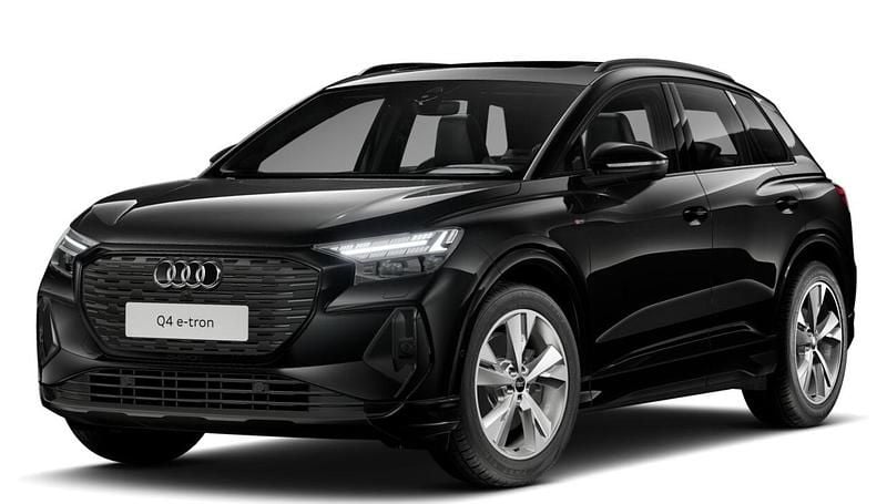 Brugt Audi Q4 e-tron S-Line 210 kW (286 HK) 2025 Sortmetal SUV
