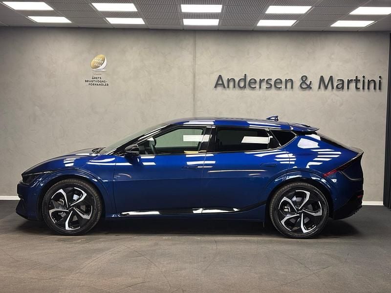 Brugt Kia EV6 GT-Line 239 kW (325 HK) 2021 Blå SUV