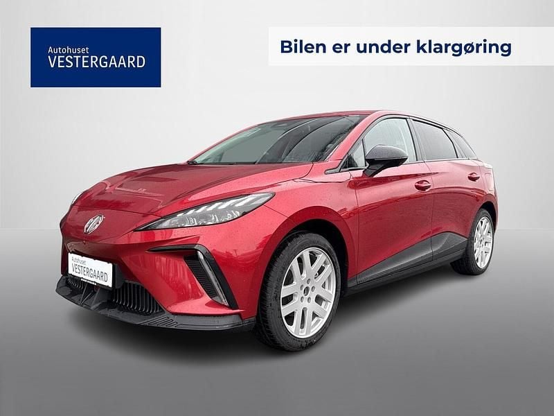 Rød Ny 2025 MG MG4 EV Luxury Hatchback | 199.800 kr. (Fair pris) - Billede 1/4