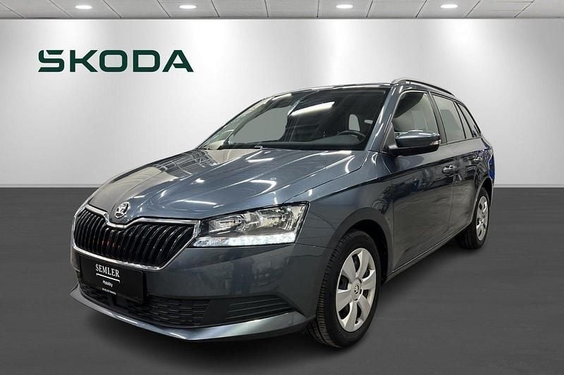 Gråmetal Brugt 2019 Skoda Fabia Ambition Stationcar | 134.900 kr. (Lidt for dyr) - Billede 1/4