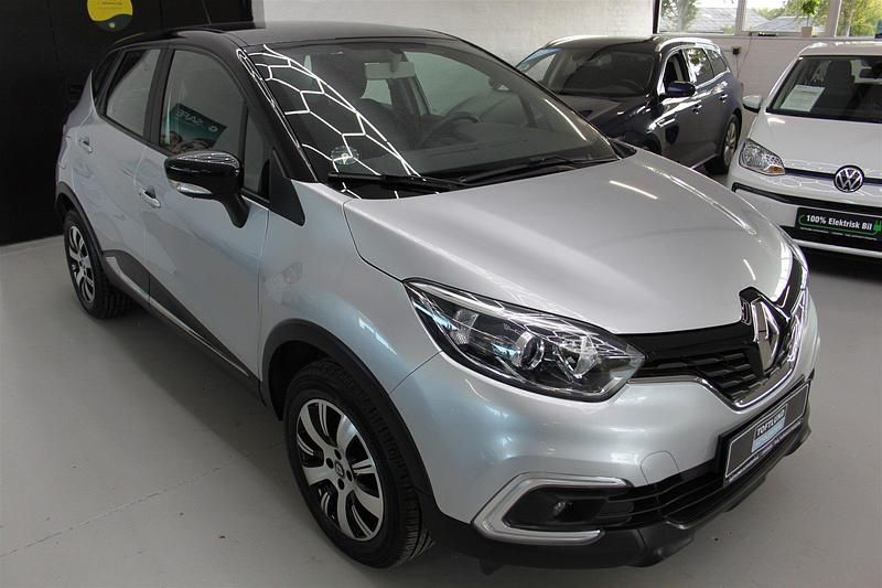 Sølv Brugt 2017 Renault Captur Zen SUV | 84.900 kr. (Fair pris) - Billede 1/4