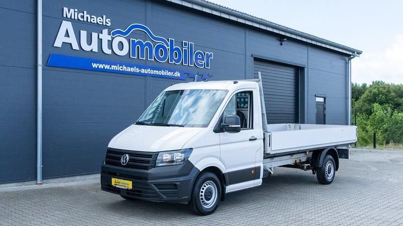 Hvid Brugt 2024 VW Crafter Van | 309.900 kr. - Billede 1/4