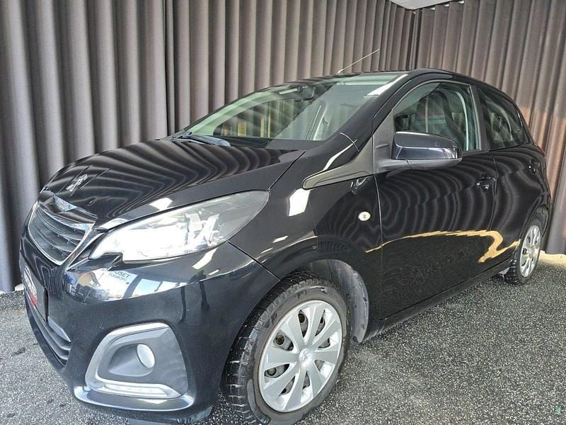 Brugt Peugeot 108 Allure 69 HK (50 kW) 2016 Sortmetal Hatchback