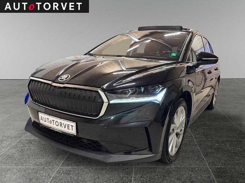 Sortmetal Brugt 2021 Skoda Enyaq iV SUV | 196.700 kr. (God pris) - Billede 1/4
