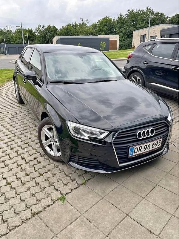 Brugt Audi A3 Sportback 116 HK (85 kW) 2019 Sort Hatchback