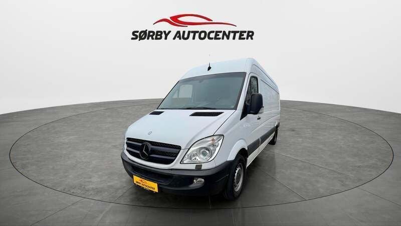 Hvid Brugt 2012 Mercedes Sprinter Van | 124.900 kr. - Billede 1/4