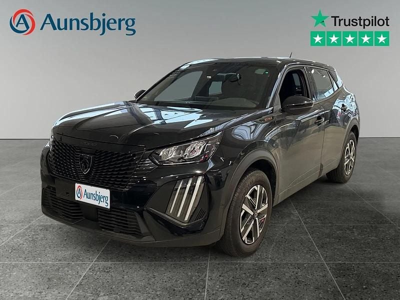 Sort Brugt 2025 Peugeot e-2008 Style SUV | 194.500 kr. (God pris) - Billede 1/4