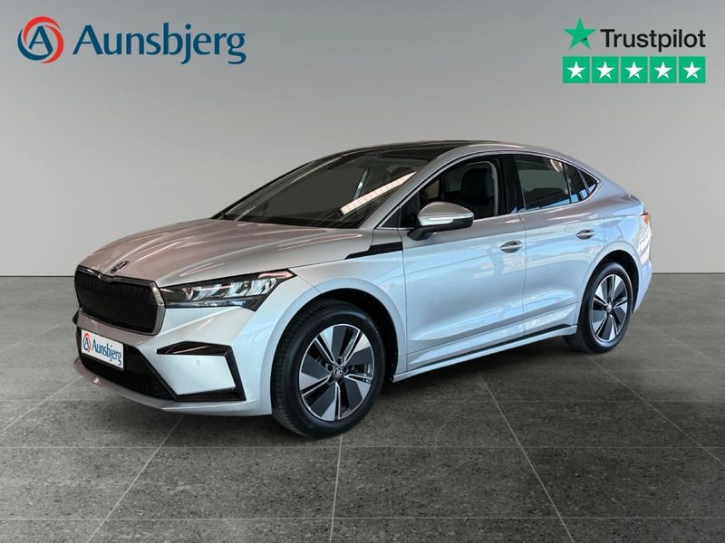 Brilliantsilber metallic Brugt 2024 Skoda Enyaq iV SUV | 259.500 kr. (God pris) - Billede 1/4
