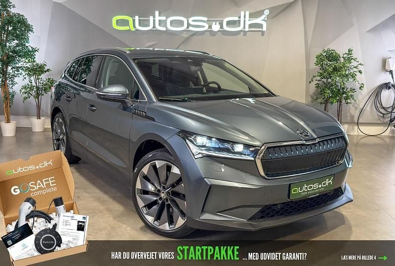 Gråmetal Brugt 2021 Skoda Enyaq iV Suite SUV | 234.000 kr. (Fair pris) - Billede 1/3