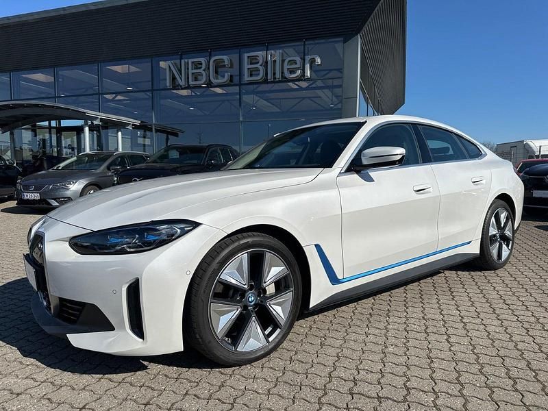 Hvidmetal Brugt 2022 BMW i4 Sedan | 349.780 kr. (God pris) - Billede 1/4