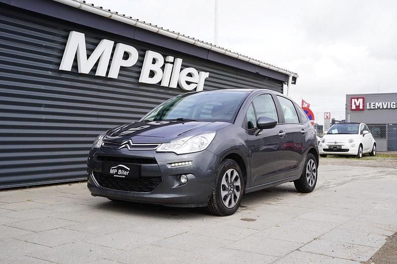 Gråmetal Brugt 2015 Citroën C3 Comfort Hatchback | 34.900 kr. (Fair pris) - Billede 1/4