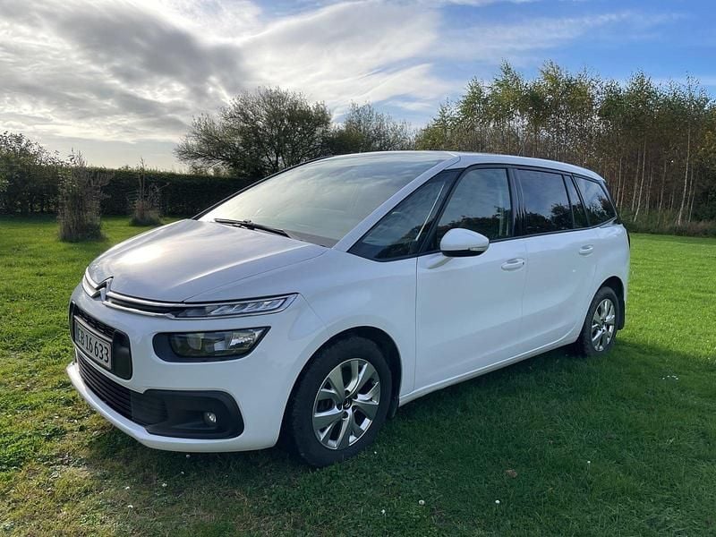 Hvid Brugt 2020 Citroën C4 SpaceTourer MPV | 129.900 kr. (Fair pris) - Billede 1/4