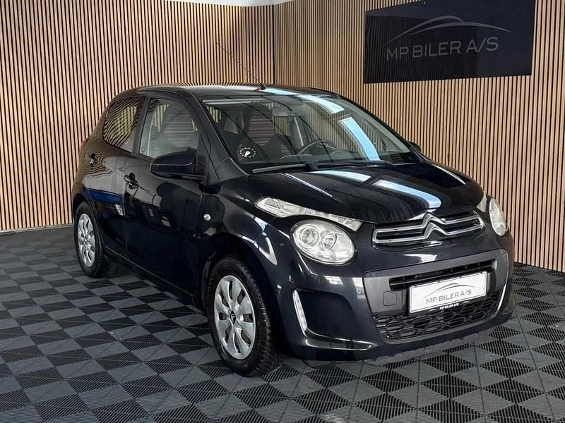 Sort Brugt 2017 Citroën C1 Feel Hatchback | 44.900 kr. (Fair pris) - Billede 1/2