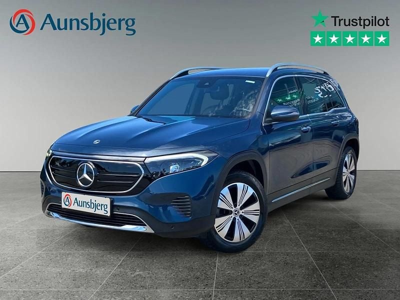 Blå metal Brugt 2023 Mercedes EQB300 SUV | 252.500 kr. (Super pris) - Billede 1/4