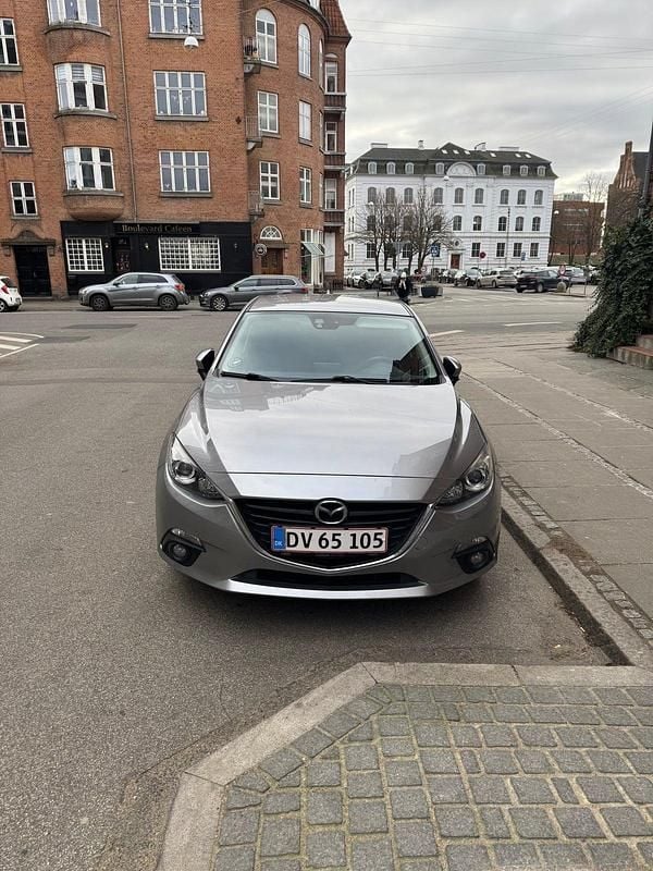 Brugt Mazda 3 Vision 120 HK (88 kW) 2014 Sølvmetal Sedan