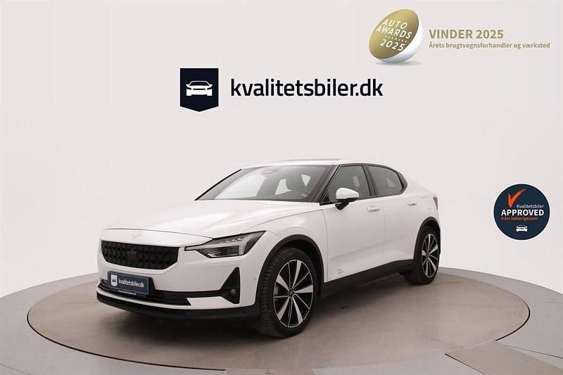 Hvidmetal Brugt 2023 Polestar 2 Plus Hatchback | 204.900 kr. (Super pris) - Billede 1/4