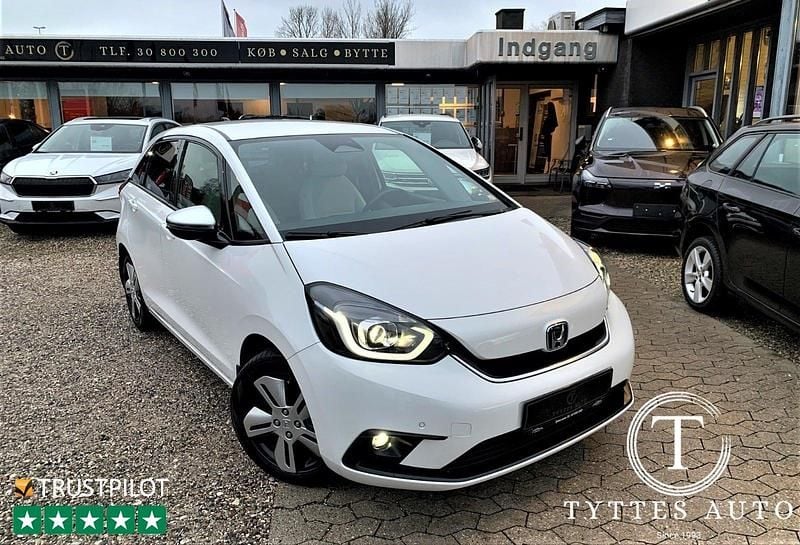 Hvidmetal Brugt 2021 Honda Jazz Executive Hatchback | 184.800 kr. (Fair pris) - Billede 1/3