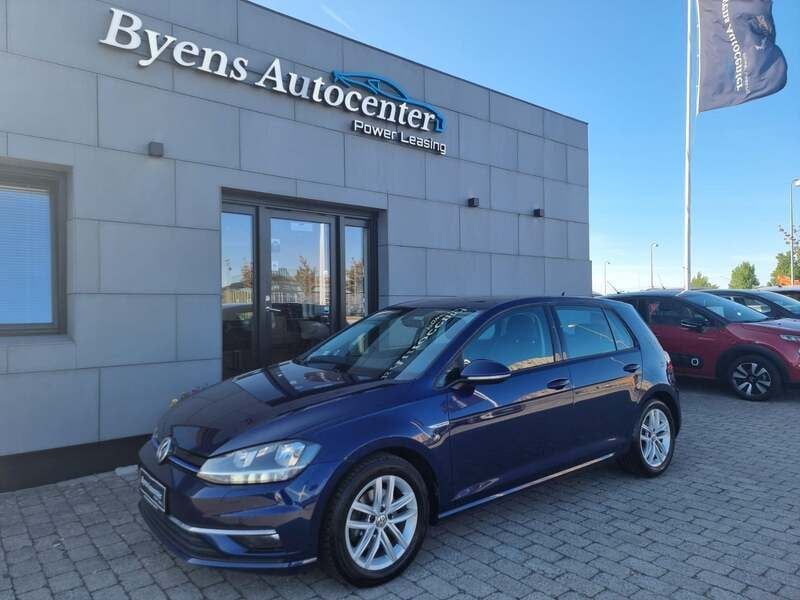 Blåmetal Brugt 2019 VW Golf VII Comfortline Hatchback | 138.500 kr. (God pris) - Billede 1/4