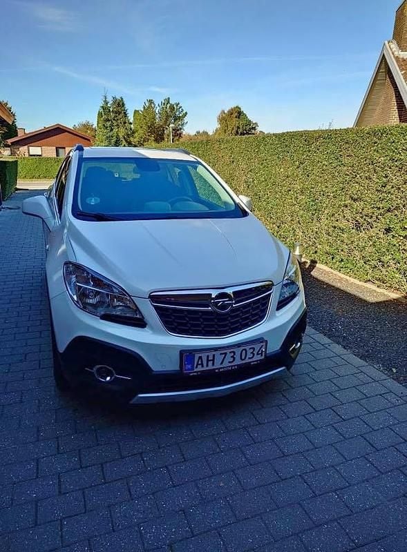 Hvid Brugt 2013 Opel Mokka Cosmo SUV | 98.500 kr. (Fair pris) - Billede 1/4