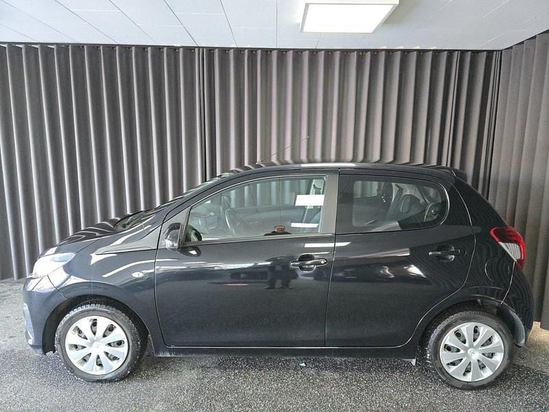Brugt Peugeot 108 Allure 69 HK (50 kW) 2016 Sortmetal Hatchback
