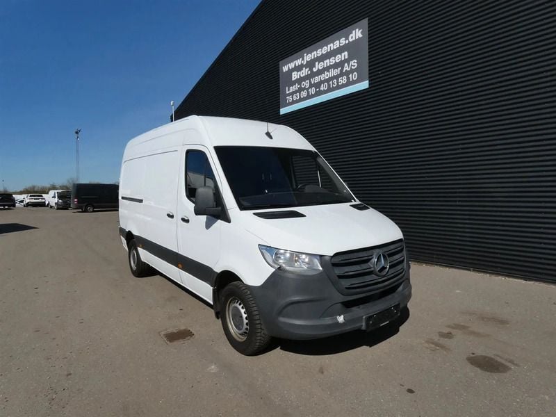 Hvid Brugt 2019 Mercedes Sprinter Van | 145.000 kr. - Billede 1/4