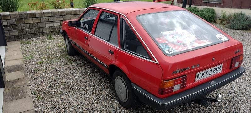Brugt Opel Ascona 1983 Rød