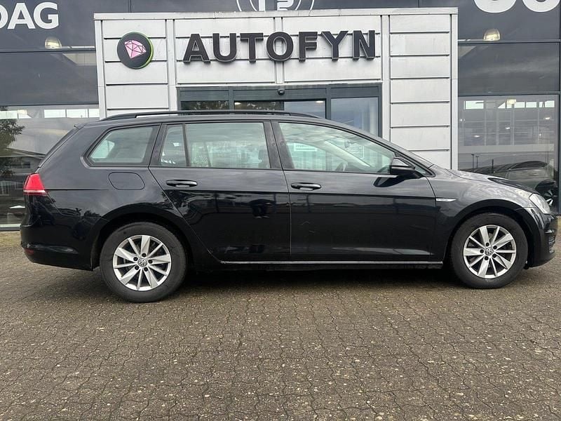 Sortmetal Brugt 2014 VW Golf VII Comfortline Hatchback | 73.800 kr. (Lidt for dyr) - Billede 1/4