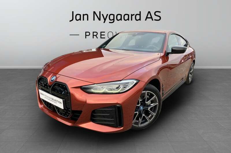 Orangemetal Ny 2025 BMW i4 M Sport Sedan | 439.900 kr. (Fair pris) - Billede 1/4