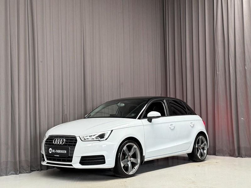 Hvid Brugt 2015 Audi A1 Sportback Design Hatchback | 99.900 kr. (Fair pris) - Billede 1/4