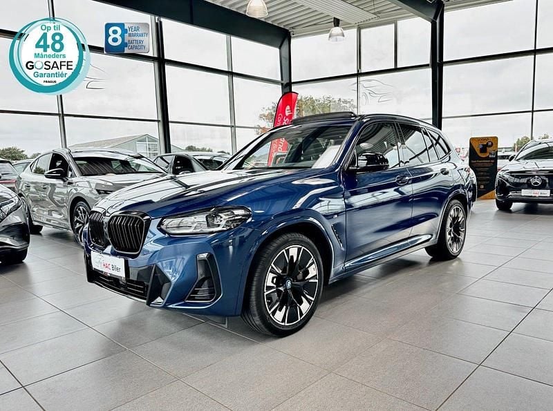 Mørkblåmetal Brugt 2024 BMW iX3 M Sport SUV | 439.700 kr. - Billede 1/4