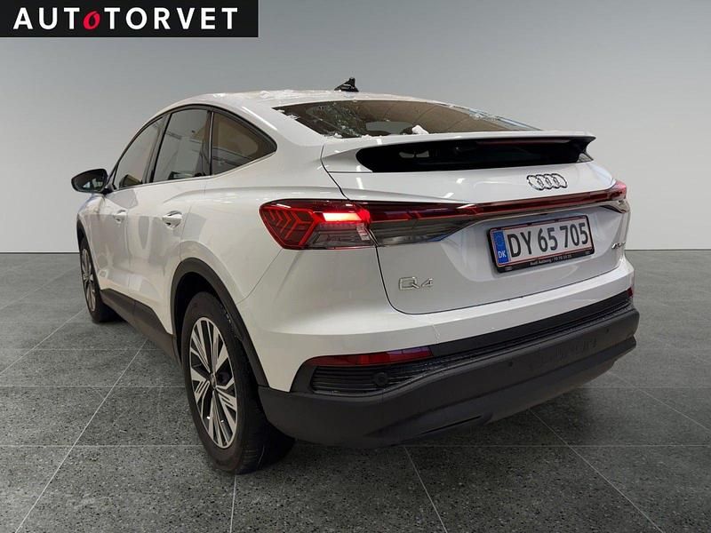 Brugt Audi Q4 Sportback e-tron Advanced 150 kW (204 HK) 2023 Hvid SUV