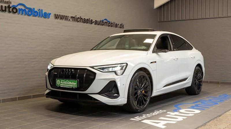 Hvidmetal Brugt 2021 Audi e-tron S-Line SUV | 439.900 kr. (Dyr) - Billede 1/4