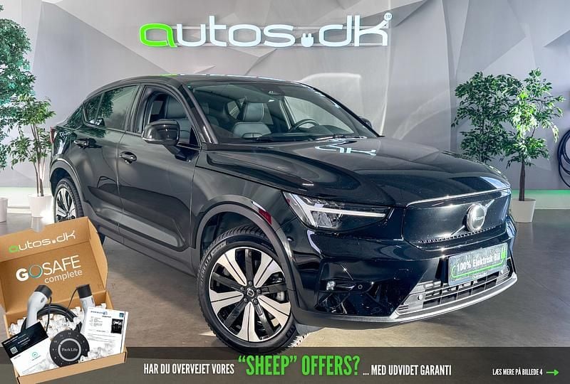 Sort Brugt 2022 Volvo C40 Plus SUV | 254.000 kr. (Fair pris) - Billede 1/3
