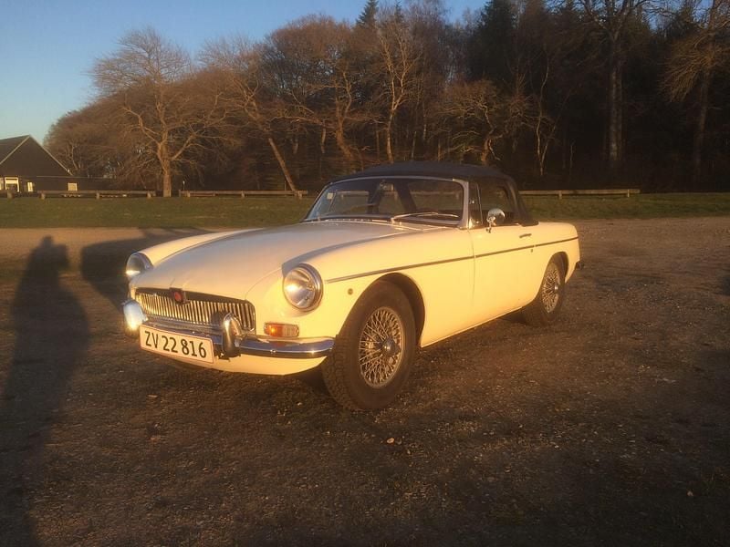 Rød Brugt 1963 MG B Cabriolet | 85.000 kr. - Billede 1/4