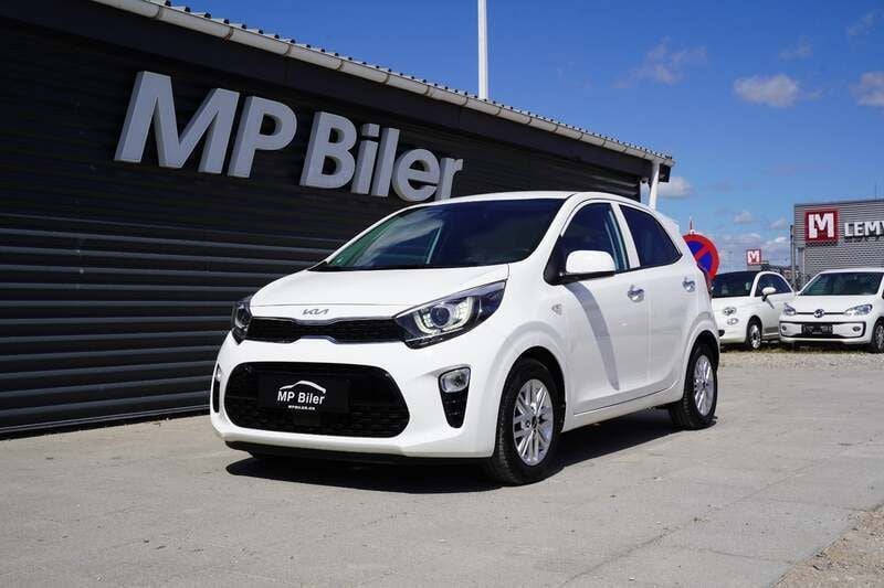 Hvid Brugt 2023 Kia Picanto Hatchback | 134.500 kr. (Fair pris) - Billede 1/4