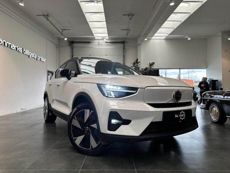 Hvidmetal Brugt 2023 Volvo XC40 Ultimate SUV | 339.799 kr. (God pris) - Billede 1/4