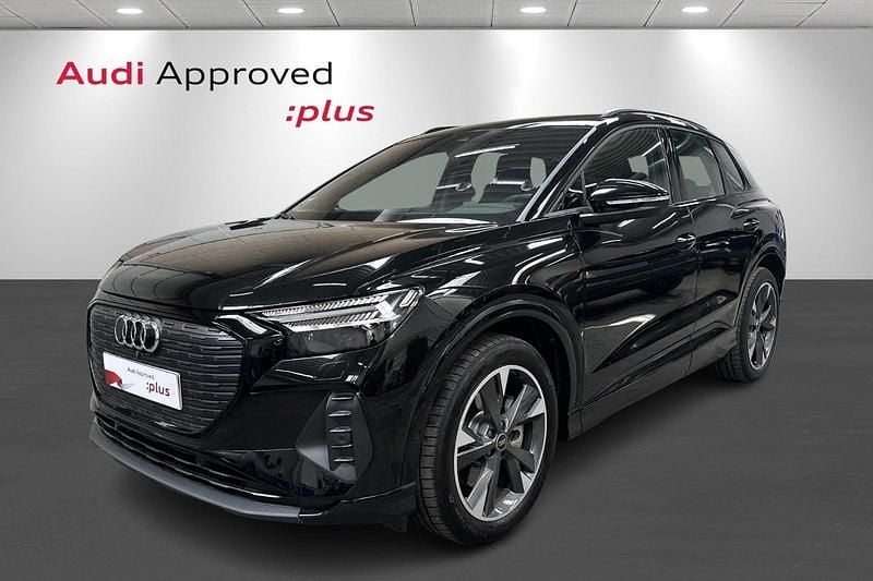 Sortmetal Brugt 2024 Audi Q4 e-tron Advanced SUV | 384.900 kr. - Billede 1/4