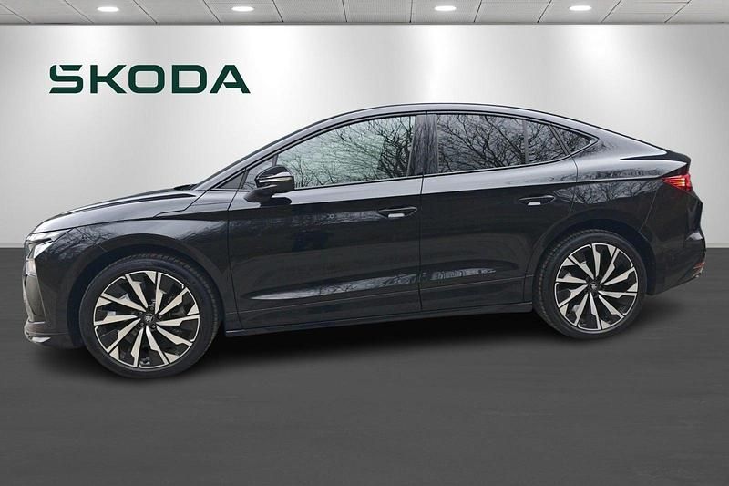 Brugt Skoda Enyaq iV SportLine 210 kW (286 HK) 2025 Sortmetal SUV