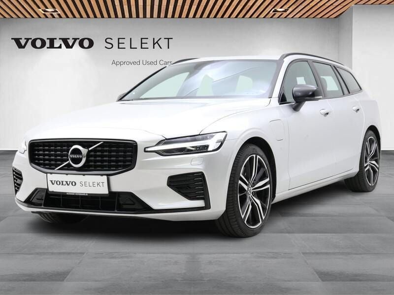 Sølv Brugt 2022 Volvo V60 R-Design Stationcar | 499.795 kr. - Billede 1/3