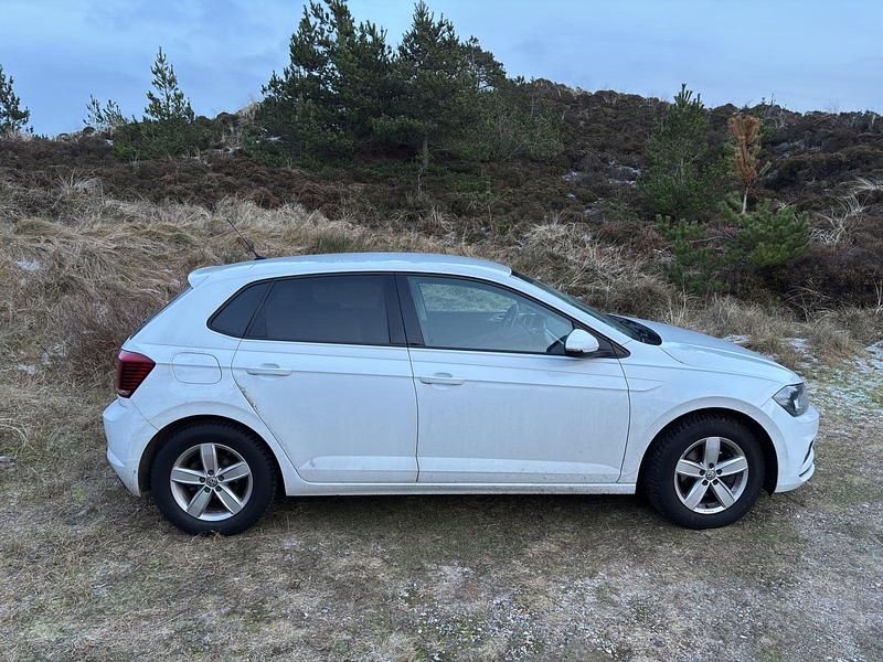 Brugt VW Polo Highline 115 HK (84 kW) 2019 Hvid Hatchback