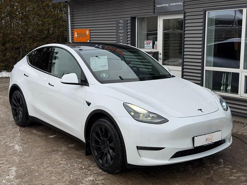 Hvidmetal Brugt 2021 Tesla Model Y Long Range AWD SUV | 229.900 kr. (Fair pris) - Billede 1/4