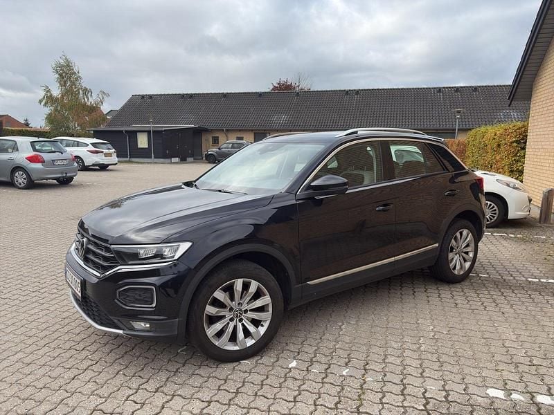 Sortmetal Brugt 2021 VW T-Roc Sport SUV | 219.900 kr. (Super pris) - Billede 1/4